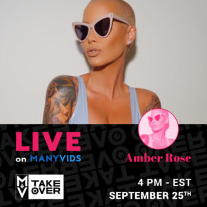 amber rose manyvids takeover