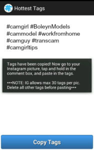 tagsforlikes app for cammodels