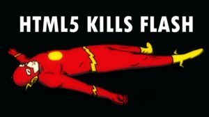 html5 kills flash