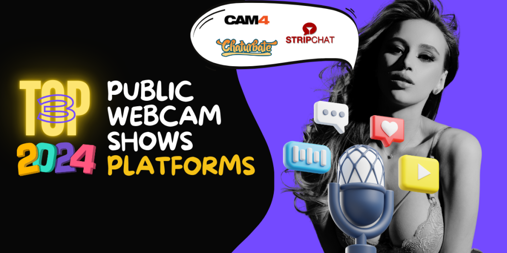 Public Show Power: The Best Platforms for Webcam Models in 2024